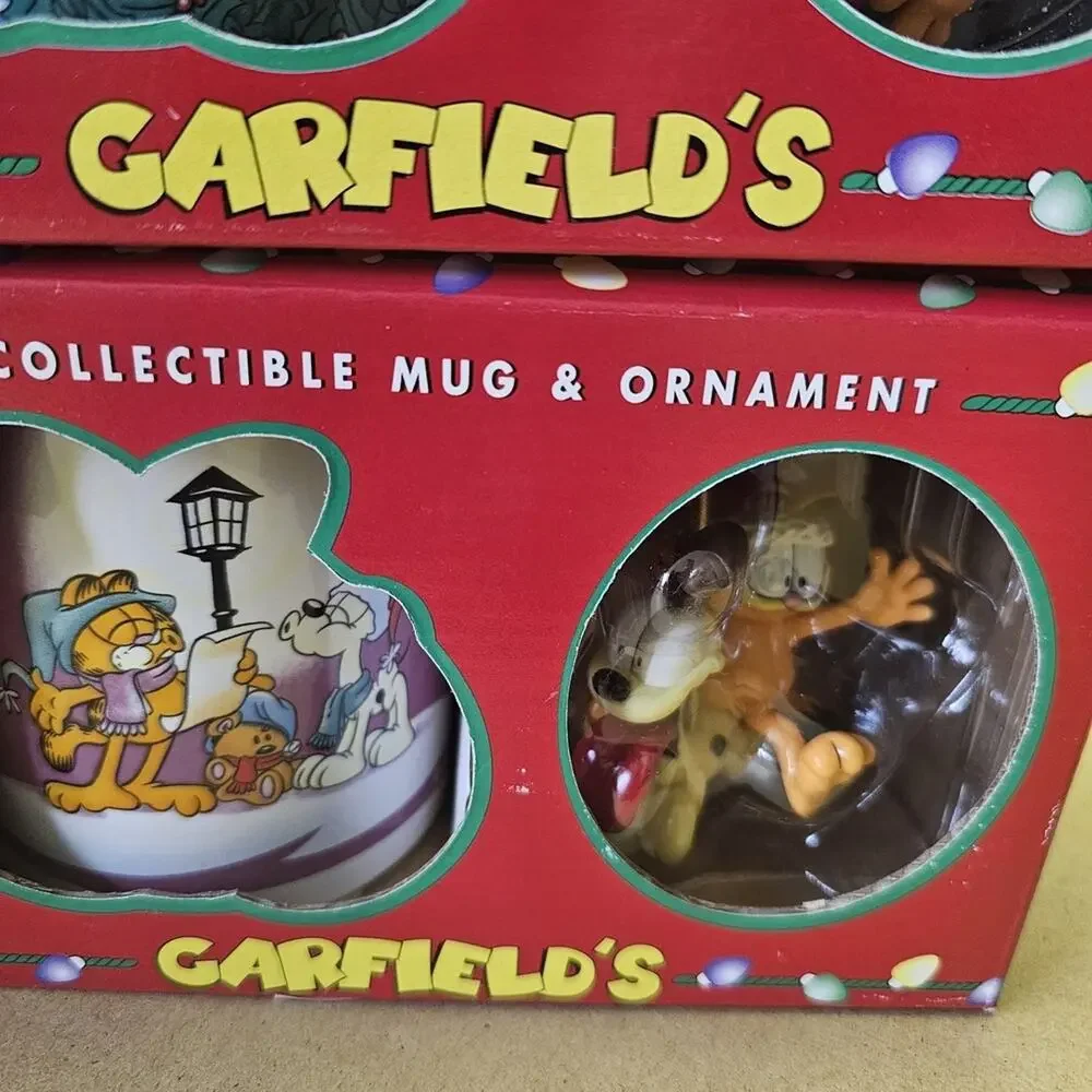 Garfield Mug And Ornament New In Box Lot